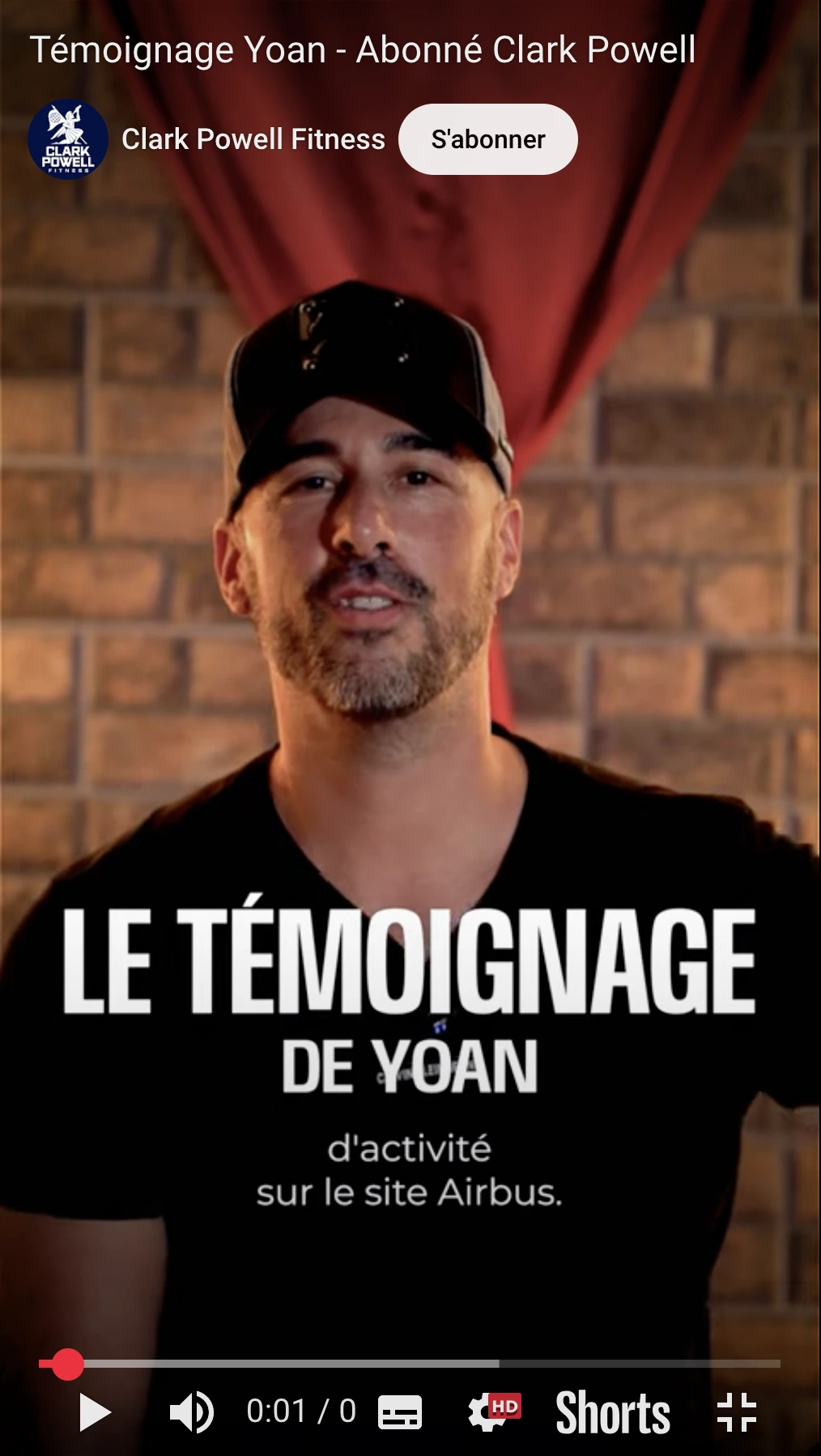Témoignage vidéo