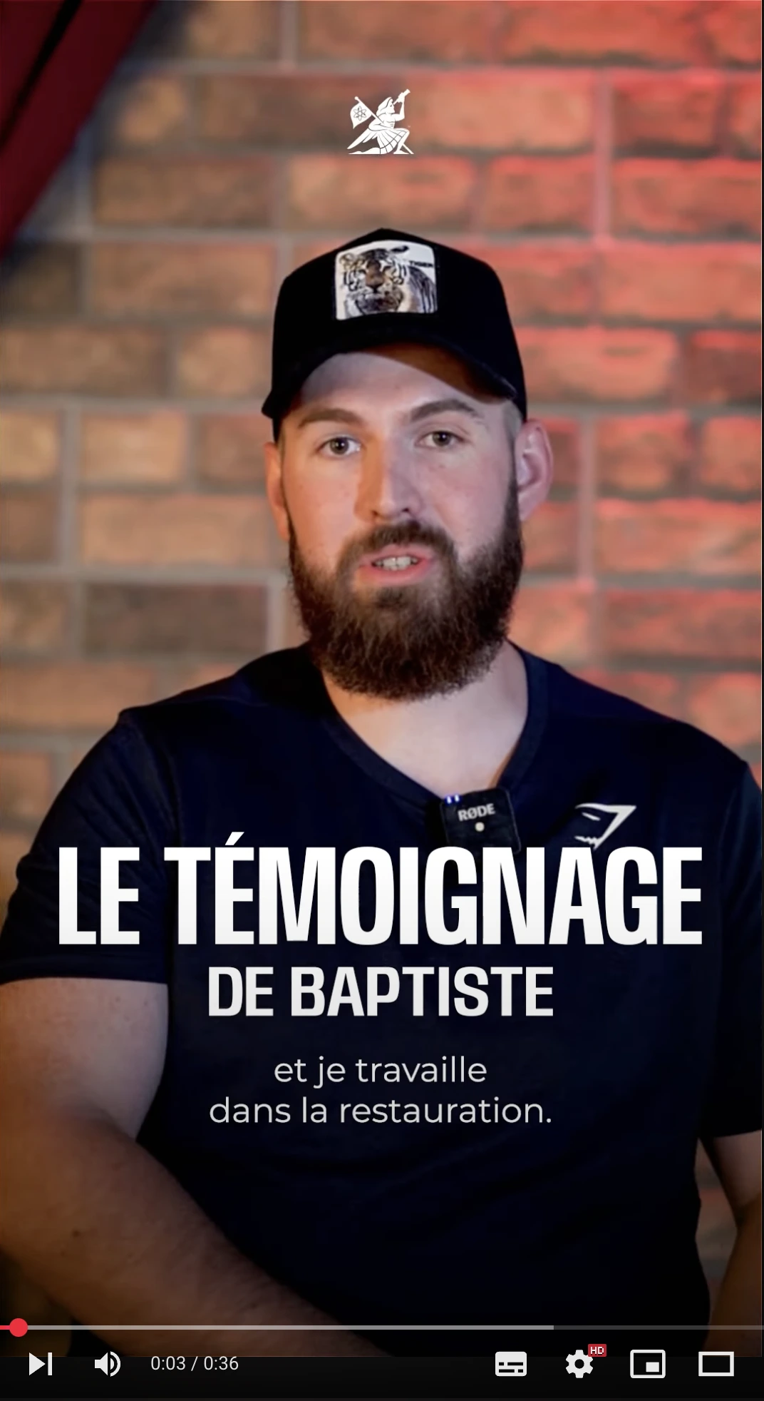 Témoignage vidéo